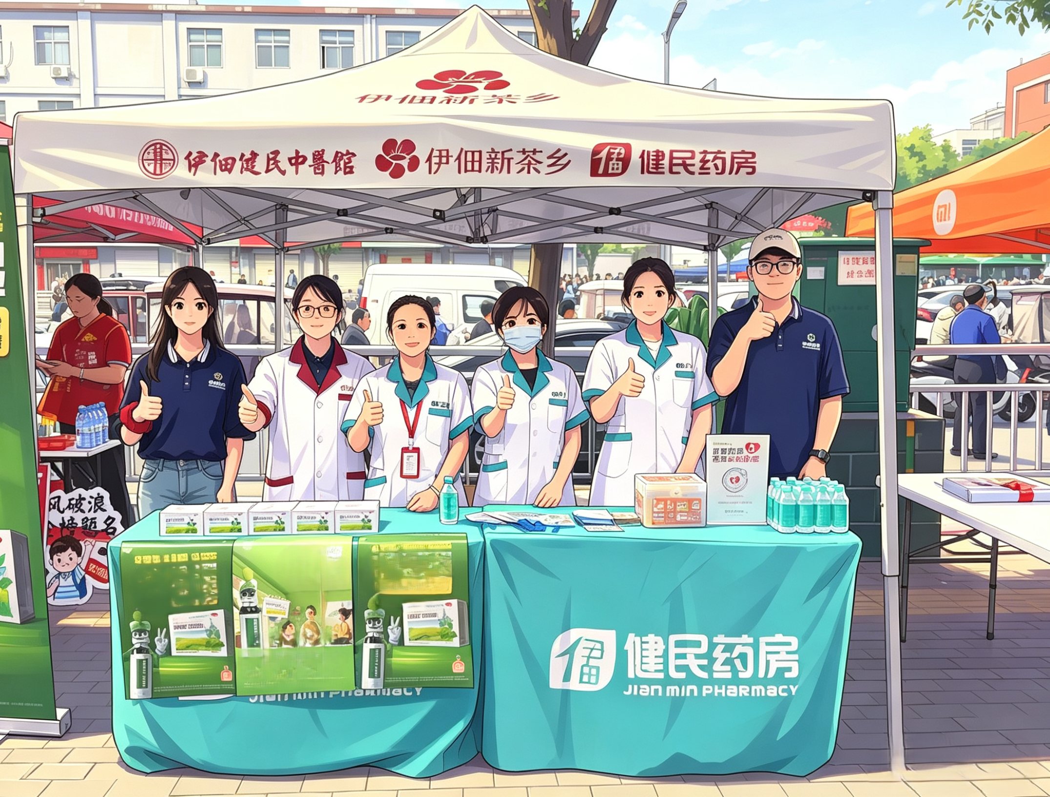 伊佃健民中医馆高考暖心服务