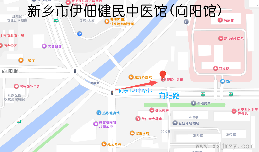 向阳路馆地图